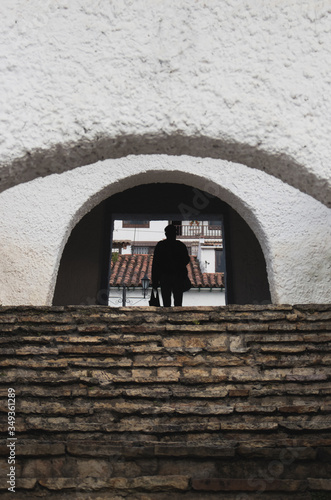 old building in a village