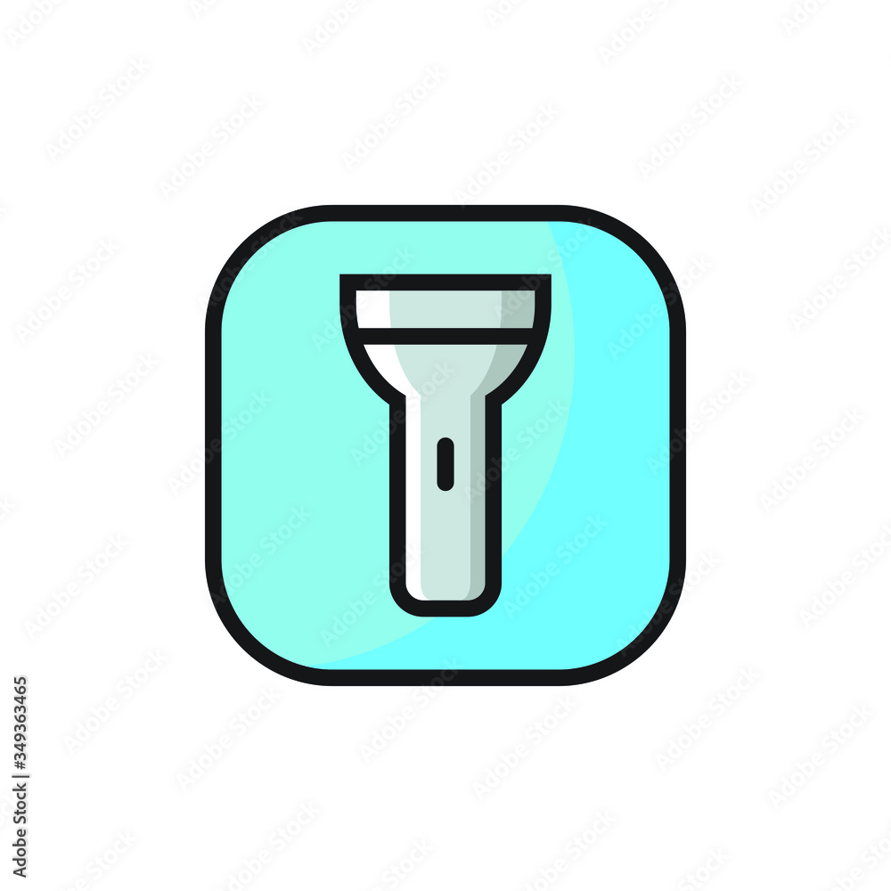 Flashlight phone icon Flashlight phone icon