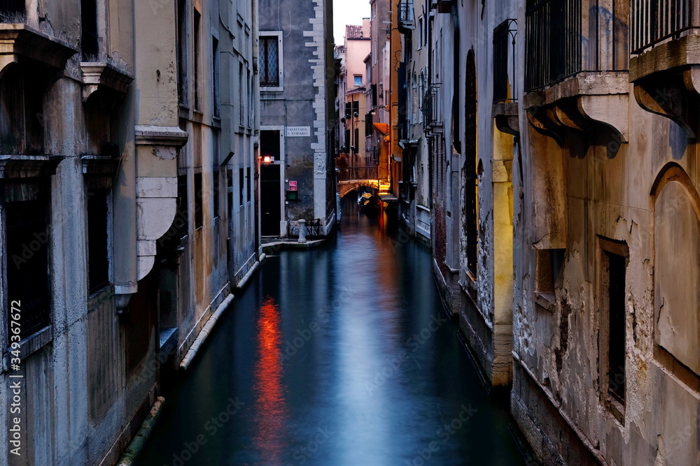 Venice Italy boats water bridges
