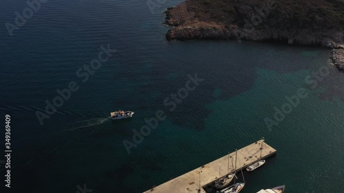 Greece Kimolos Island Near Milos - Psathi Aerial View photo