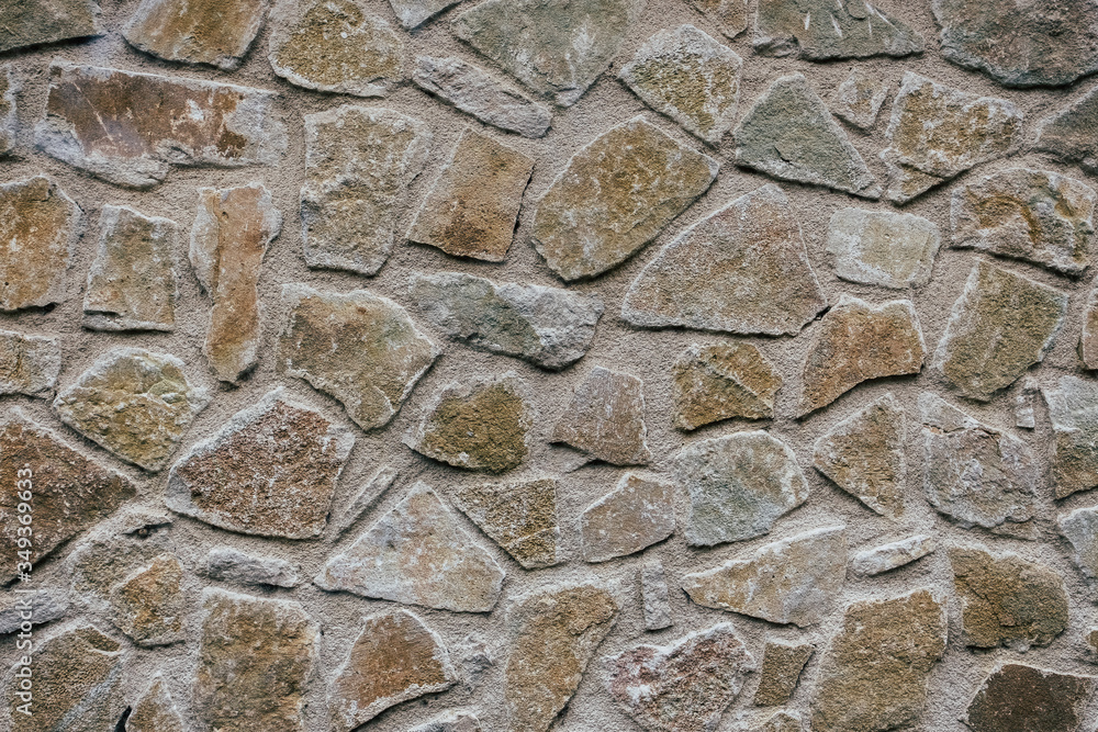 Mur en pierres naturelles - Arrière plan texture Stock Photo | Adobe Stock