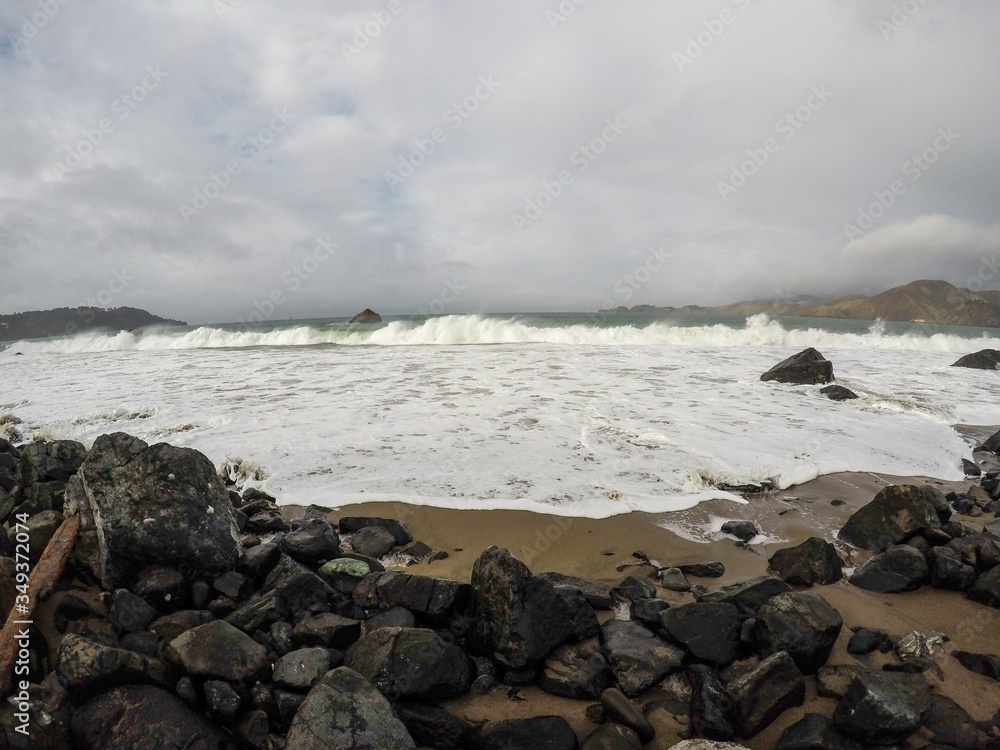 Obraz premium Ocean in San Francisco USA