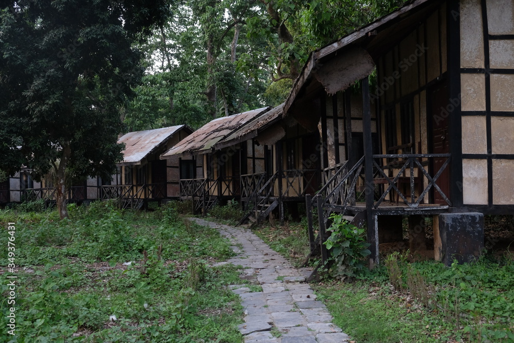 Hotel abandonado en Nepal Hotel abandonado en Nepal