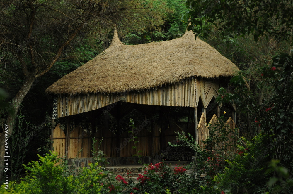 old wooden house