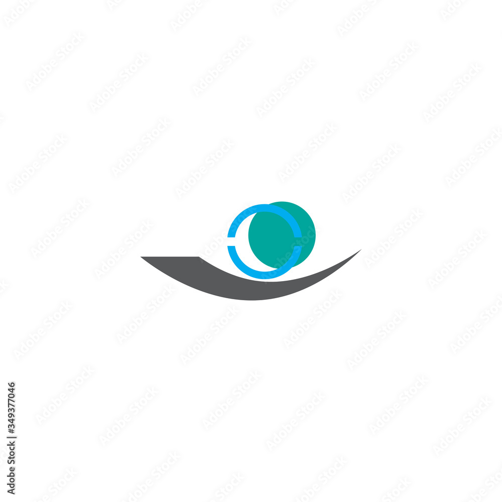 Eye Care vector logo design Eye Care vector logo design