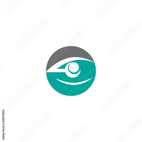 Eye Care vector logo design