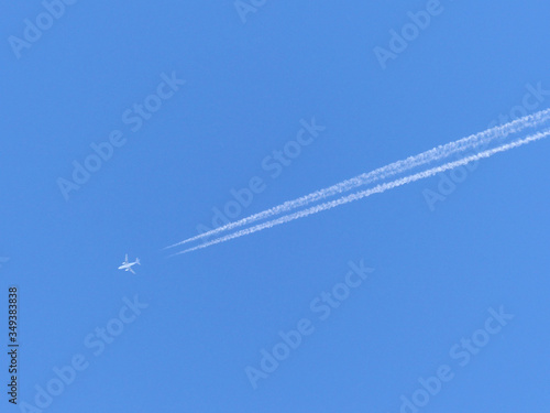 Estela de avion