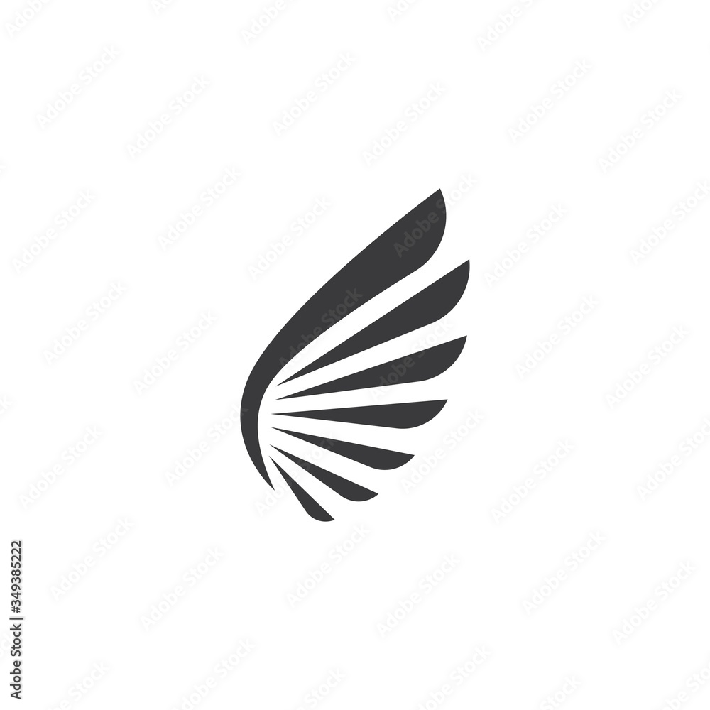 Wing logo and symbol Wing logo and symbol