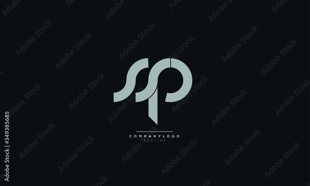 SSP Letter Logo Alphabet Design Icon Vector Symbol SSP Letter Logo Alphabet Design Icon Vector Symbol