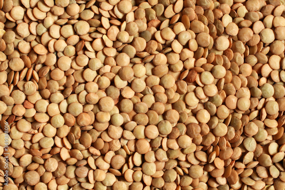Dry organic green lentils. Food background. Macro. Dry organic green lentils. Food background. Macro.