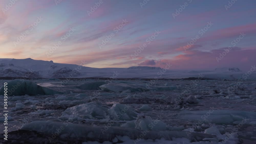 Arctic icebergs at diamond beach in Iceland Arctic icebergs at diamond beach in Iceland