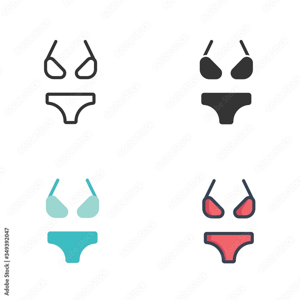 bikini icon vector illustration design bikini icon vector illustration design