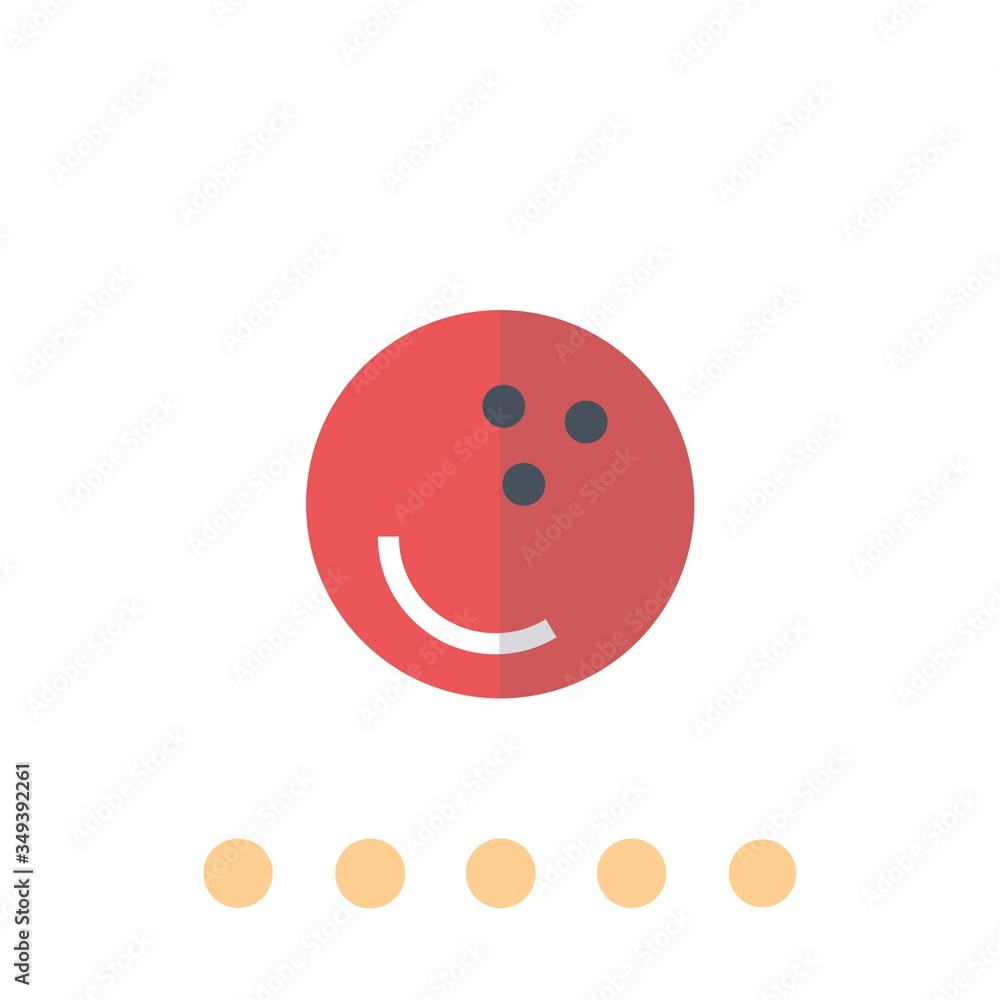 Fototapeta premium bowling icon vector illustration design