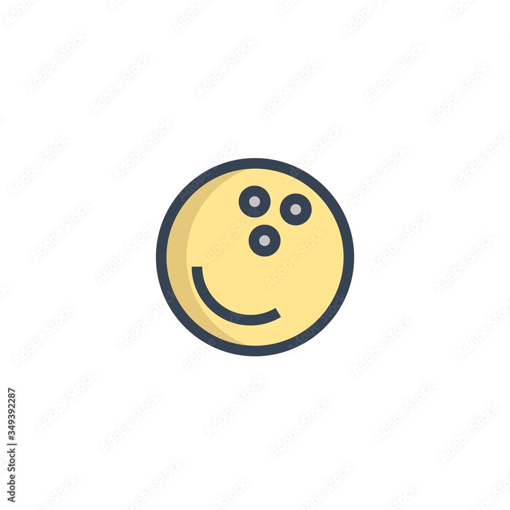 Fototapeta premium bowling icon vector illustration design