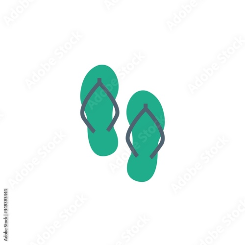 flipflops icon vector illustration design