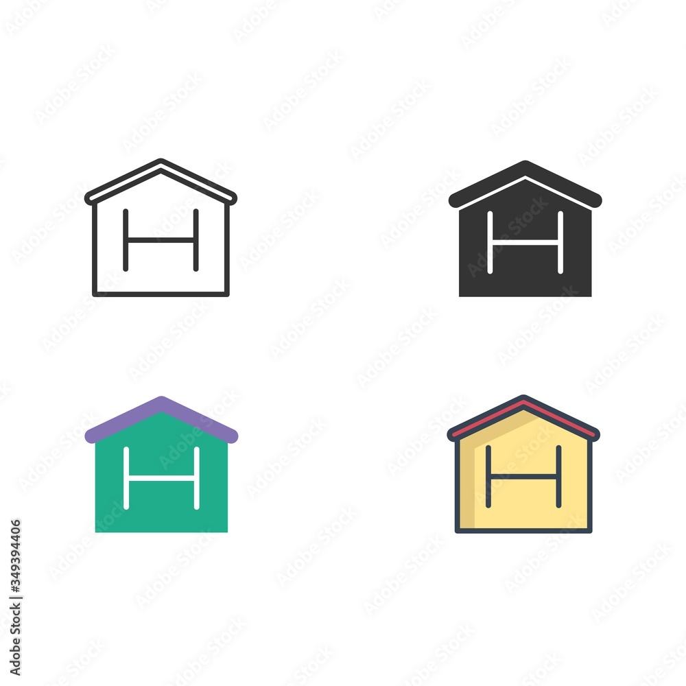 home icon vector illustration design