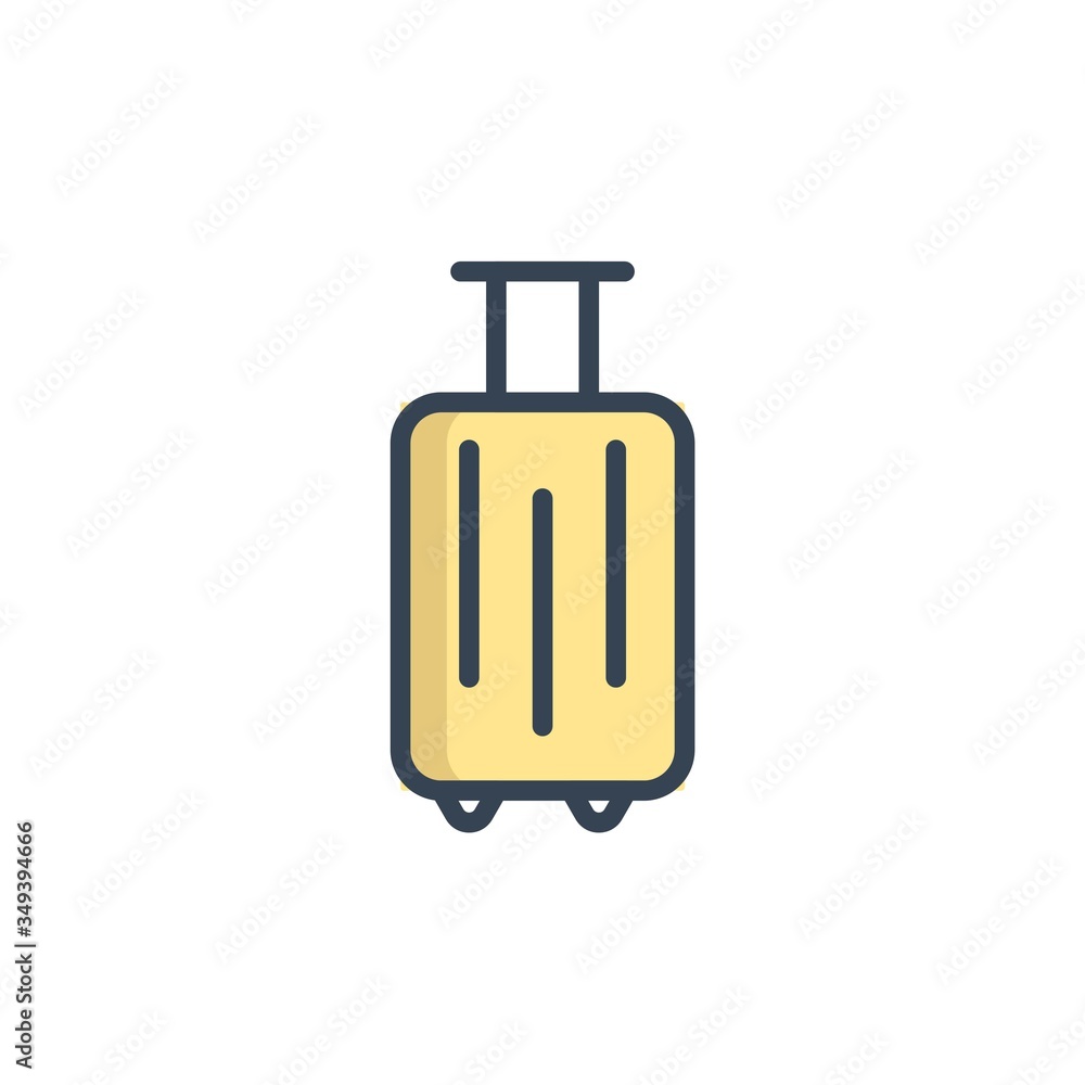 luggage icon vector illustration design luggage icon vector illustration design
