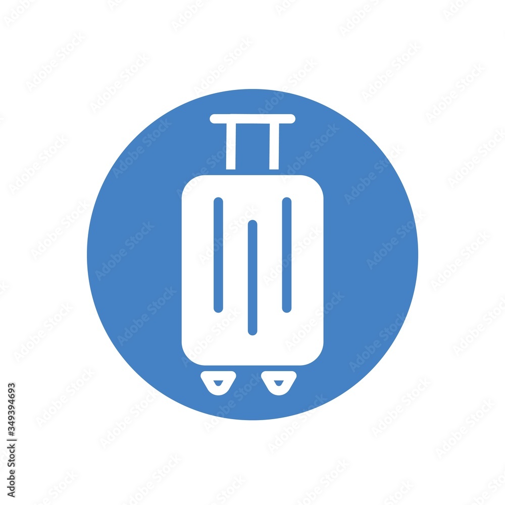 luggage icon vector illustration design luggage icon vector illustration design