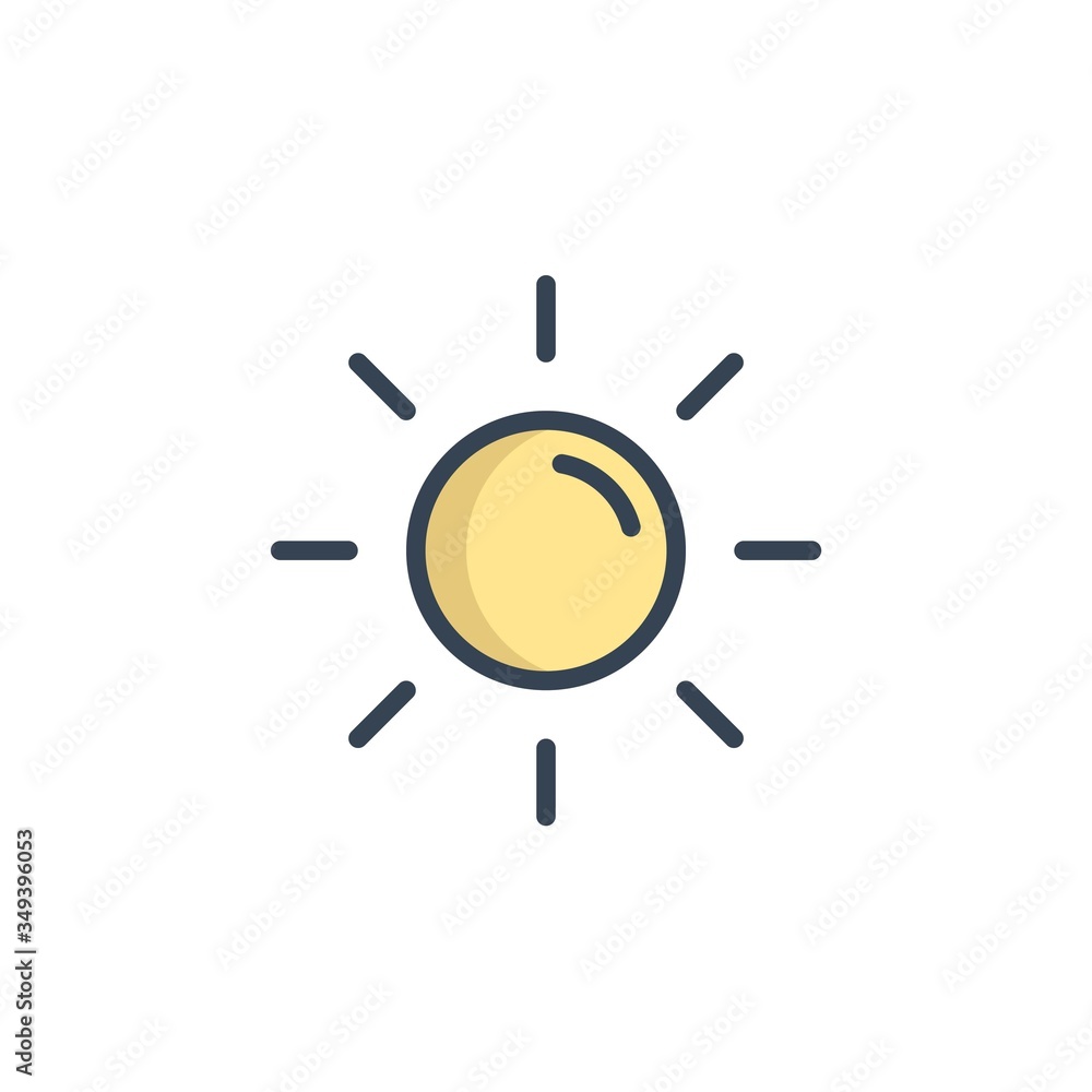 sun solar icon vector illustration design