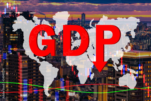 GDP. The fall in GDP in all...