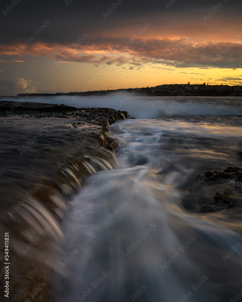 Fototapeta premium Clovelly at sunset, Sydney Australia