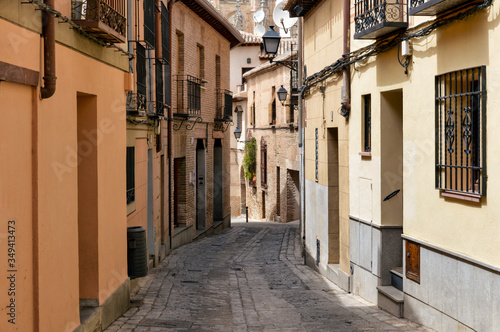 Street in Toledo, Spain © skostep