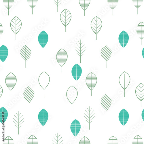 Abstract pattern background natural leaves