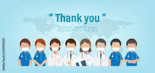 Thank you doctors and nurses