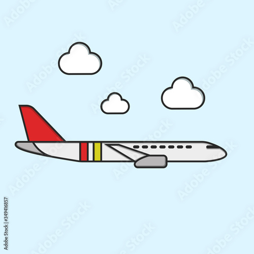 The plane is flying sideways