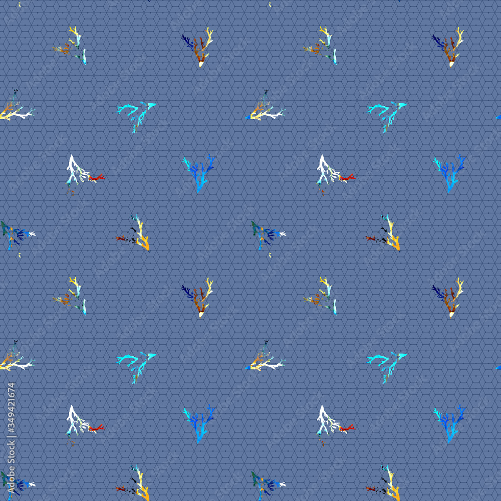 Seamless pattern with leafs.. Seamless pattern with leafs..