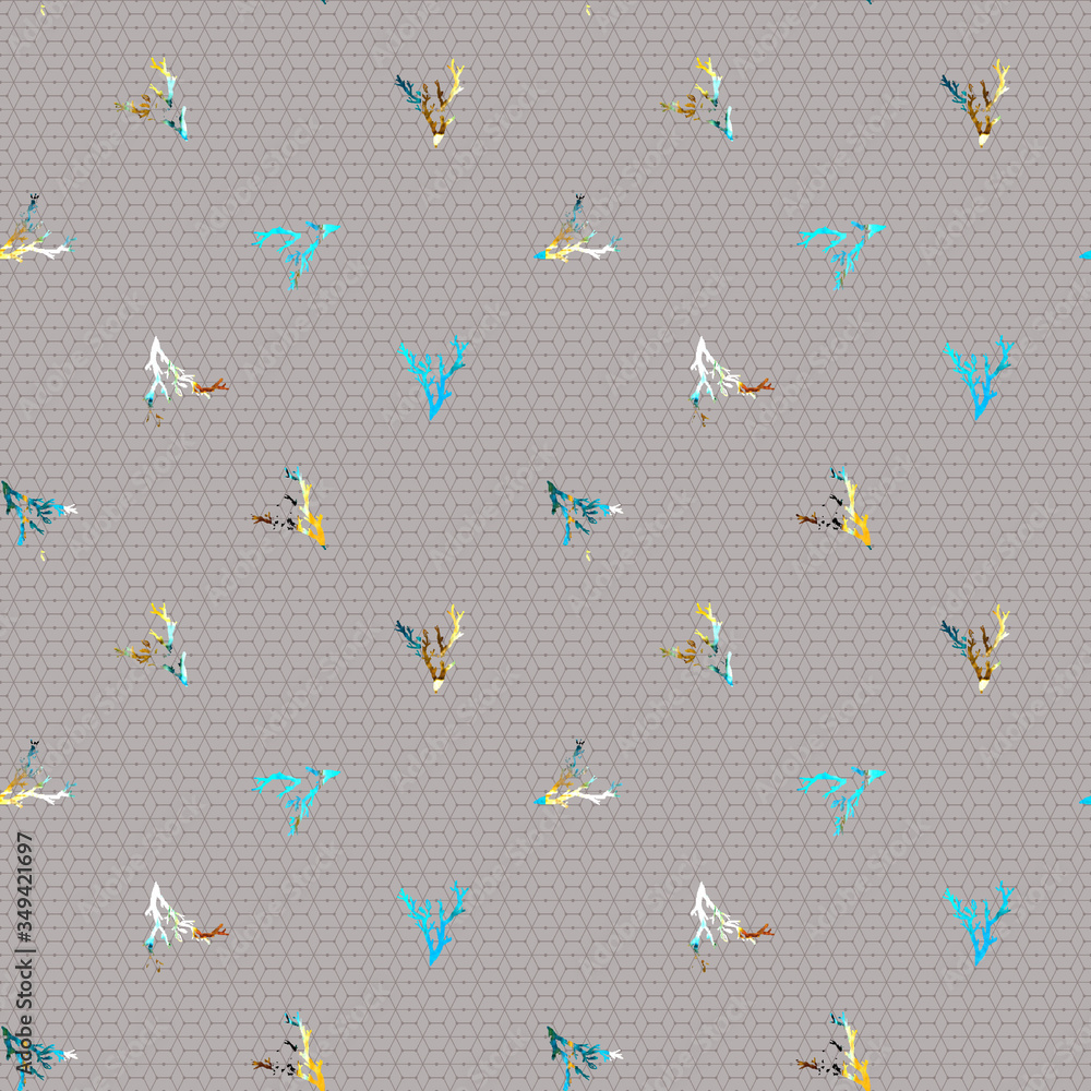 Seamless pattern with leafs.. Seamless pattern with leafs..