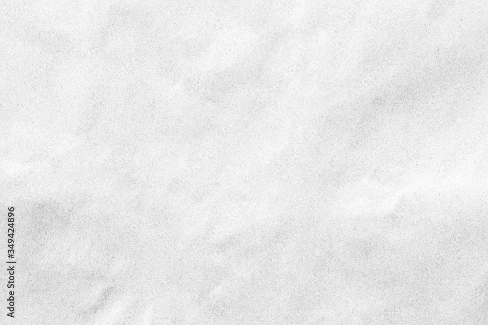 Fototapeta premium Crumpled white grey paper background texture