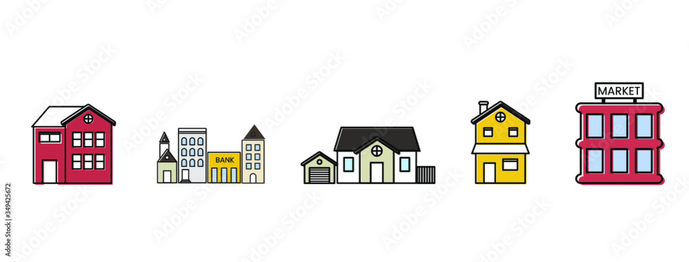 vector illustration of a city vector illustration of a city
