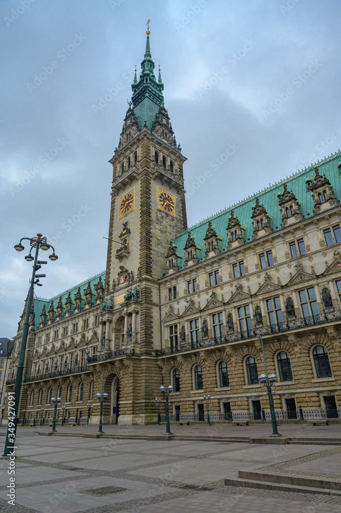 Fototapeta premium Neustadt in Hamburg
