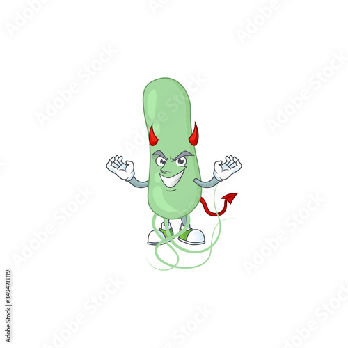 A cartoon image of aquificae as a devil character