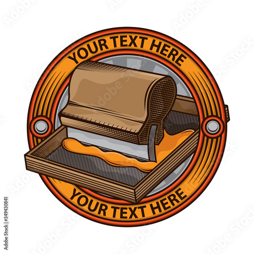 screen printing tool logo