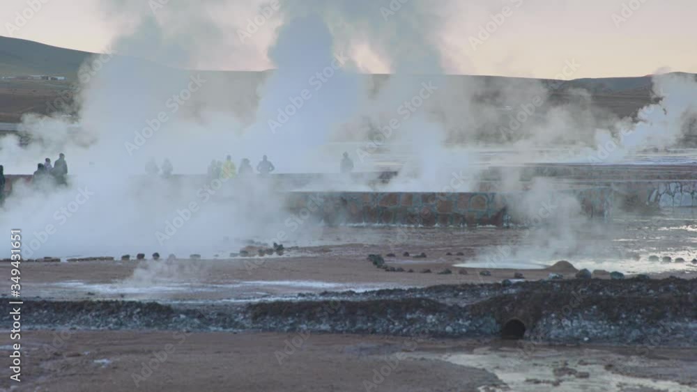 Tatio Geysers at San Pedro de Atacama, Antofagasta