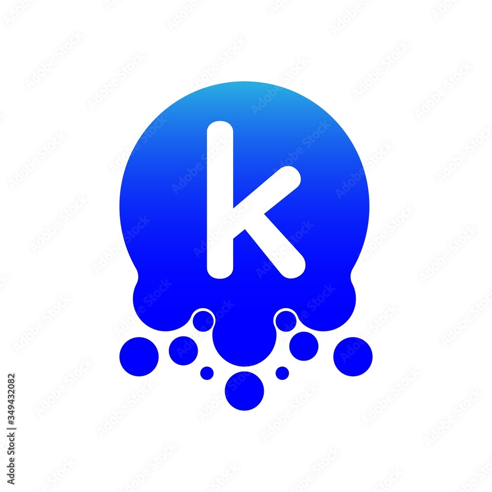 k logo with dots k logo with dots