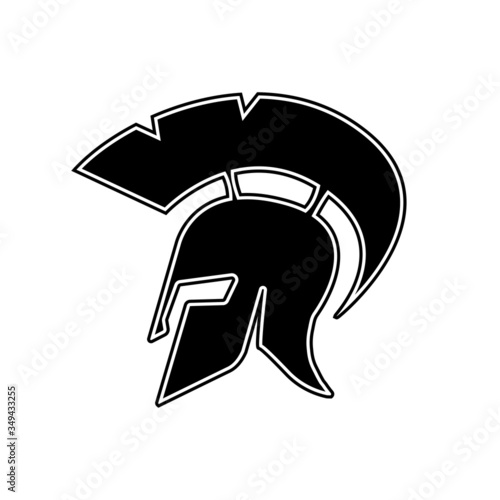 Ancient legionnaire helmet icon