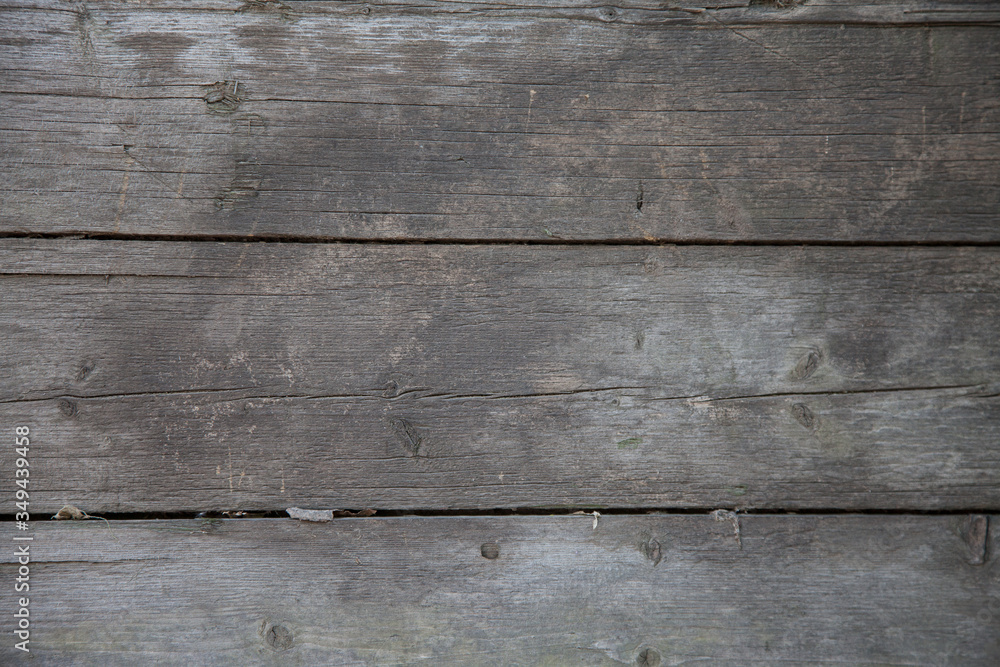 Fototapeta premium Old dirt wooden texture close up photo. 