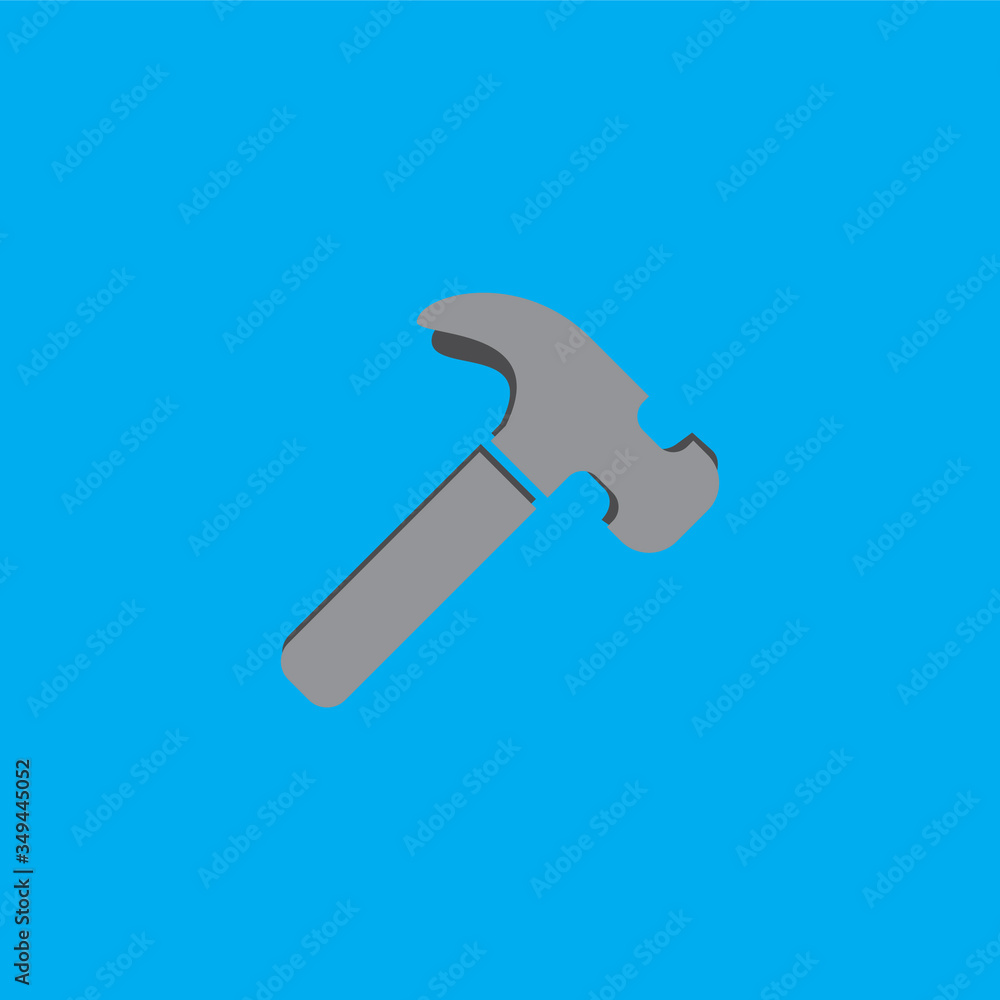 HAMMER ICON , CARPENTRY ICON VECTOR HAMMER ICON , CARPENTRY ICON VECTOR