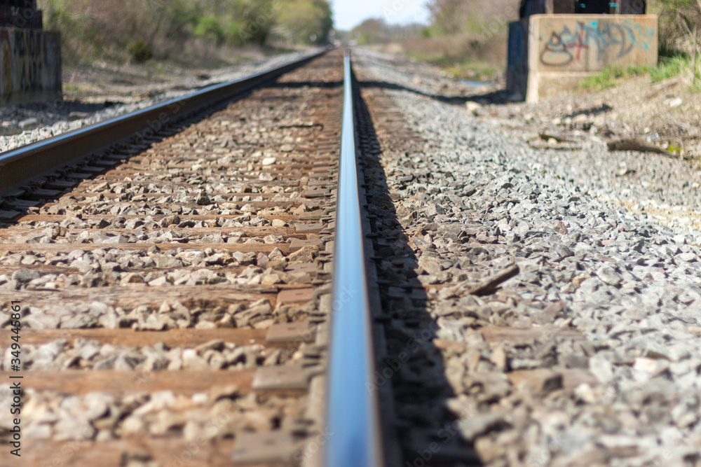 Railroad Tracks in the Country Railroad Tracks in the Country