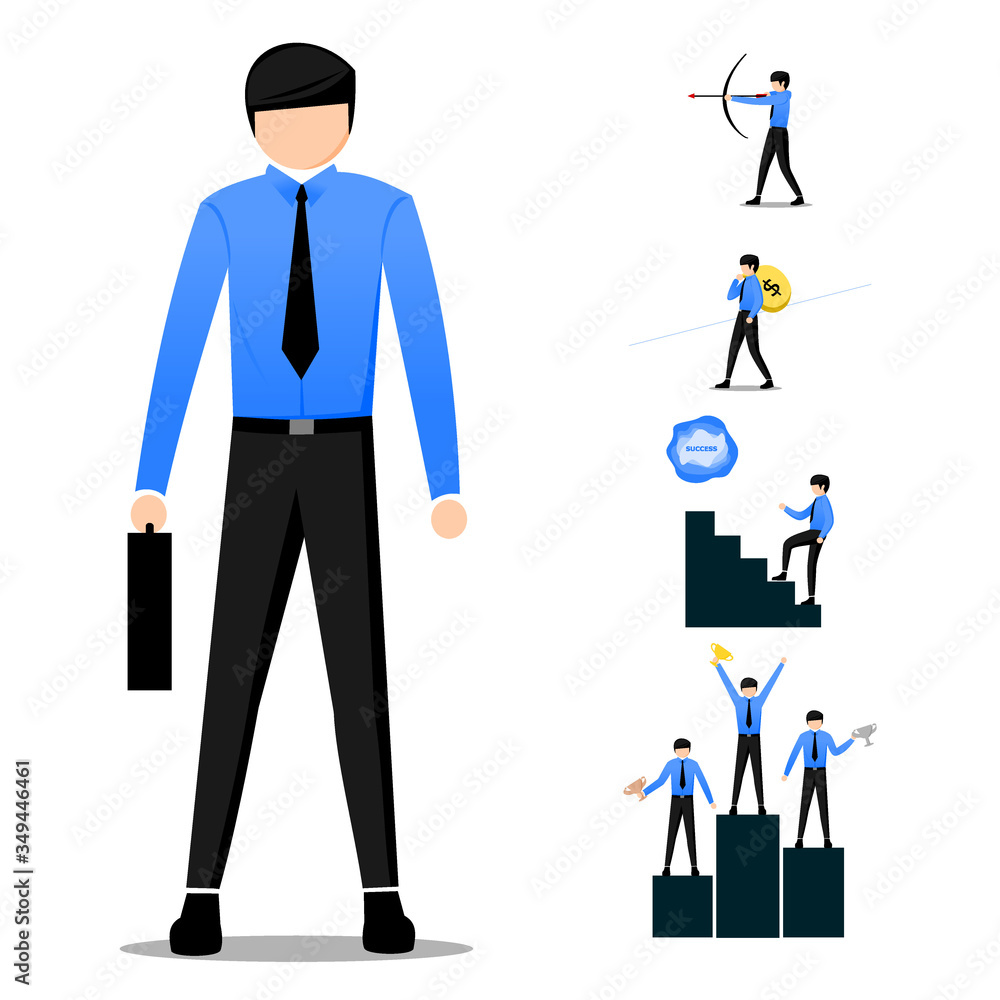 business people icons set business people icons set