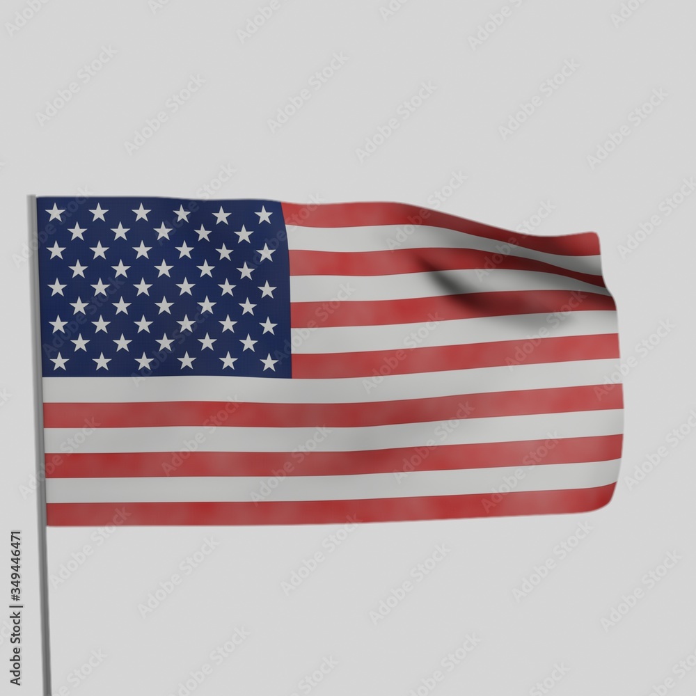 American Flag In The Wind American Flag In The Wind
