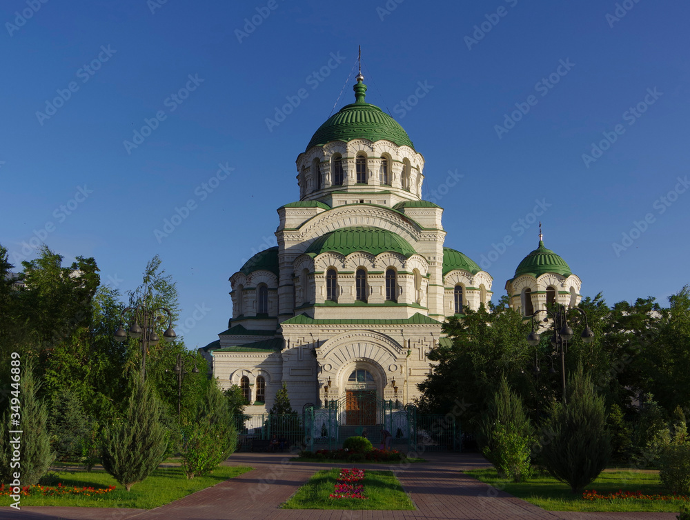 Russia, Astrakhan, 06.16.19. St. Vladimir's Cathedral.