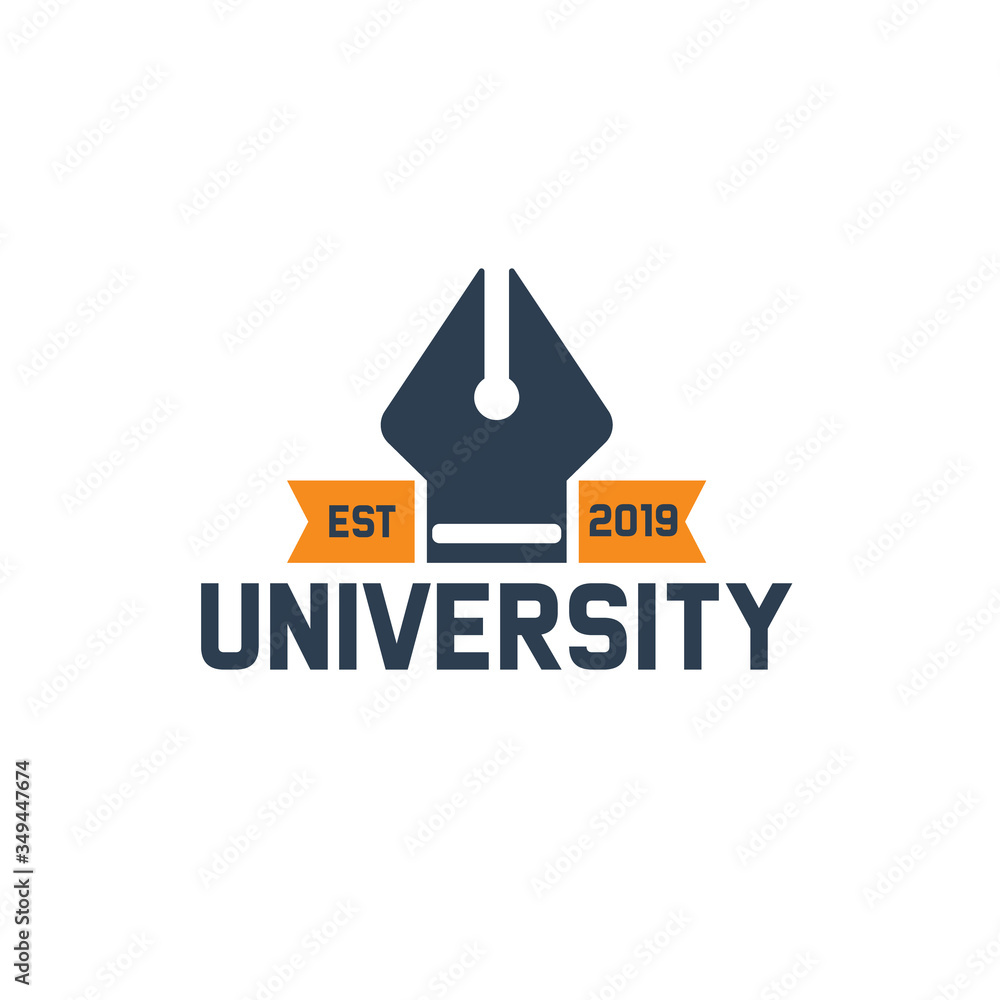 University Vector Logo Design Template University Vector Logo Design Template