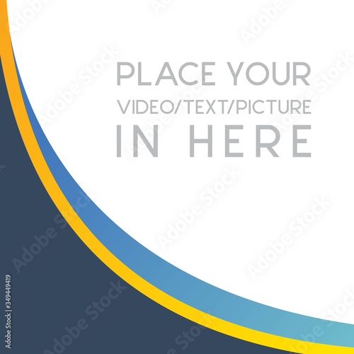 Square Banner Social Media Banners for Digital Marketing. Promotion Brand Fashion. Stories. Streaming