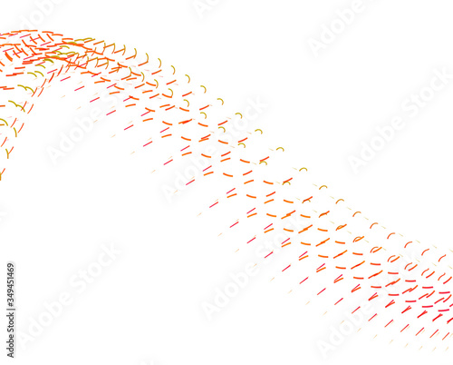 Abstract background blend wave line design for Wallpaper, Banner, Background, Card, Book Illustration, landing page