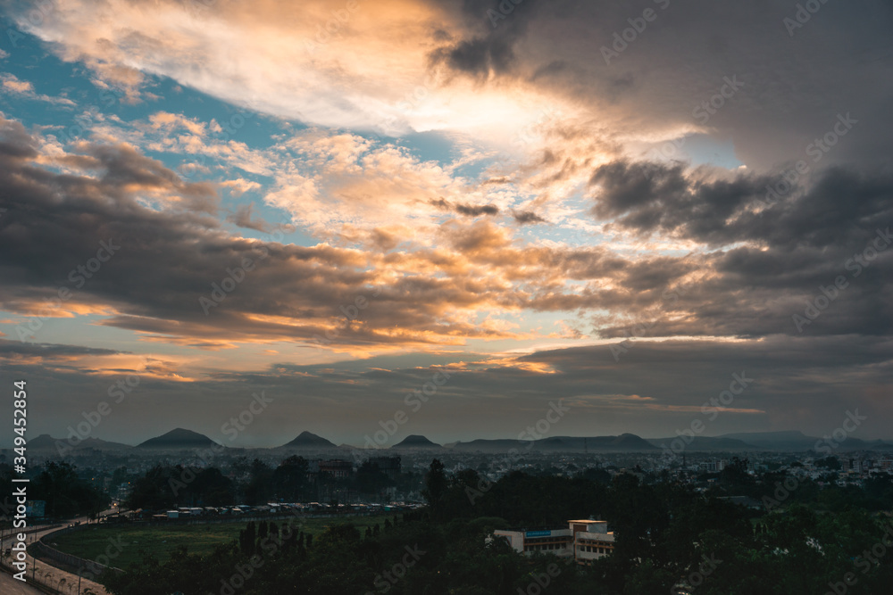 Fototapeta premium Sun Sets