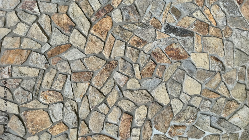 Obraz premium stone wall pattern